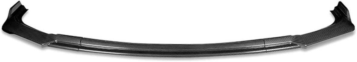 3Pcs MP-Style Car Front Bumper Lip Spoiler Wing Body Kit Compatible with Toyota Sienna 11-15, Matte Black Pack of 2