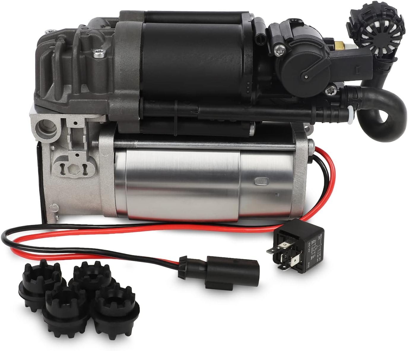 RXLUCKIES Compatible with Air Suspension Compressor BMW 37206789450 F01 F02 F04 F11 535i 550i 740i 740Ld 750i 760Li Alpina B7