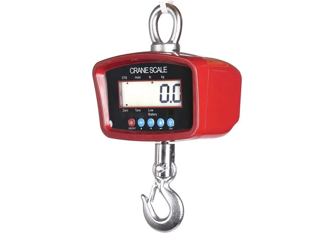Selleton Industrial/Warehouse Digital Heavy Duty Crane Scale with 1000 Lbs X .2 Lb