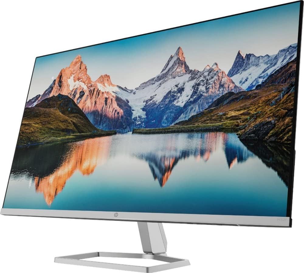 HP 31.5 Monitor I 31.5 inch Full HD (1920 x 1080) 75Hz Refresh Rate Display I 7ms Response time I 99% sRGB Color Gamut I VA Panel I 350 nits Brightness I AMD FreeSync I HP Eye Ease I VGA + HDMI Cable