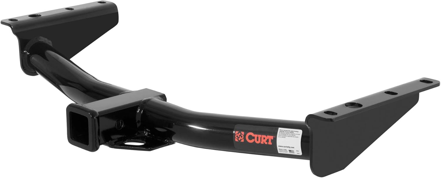 CURT 13121 Class 3 Trailer Hitch, 2-Inch Receiver, Round Tube Frame, Fits Select Cadillac, Chevrolet, GMC SUVs