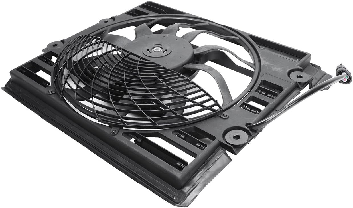 TOPAZ Radiator Condenser Cooling Fan Assembly fits BMW E38 Z8 E52 64546921383