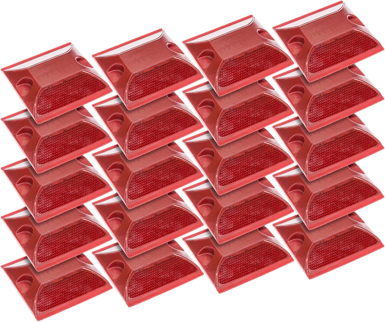 20 Pack Commercial Reflective Road Pavement and Driveway Marker (Yellow)