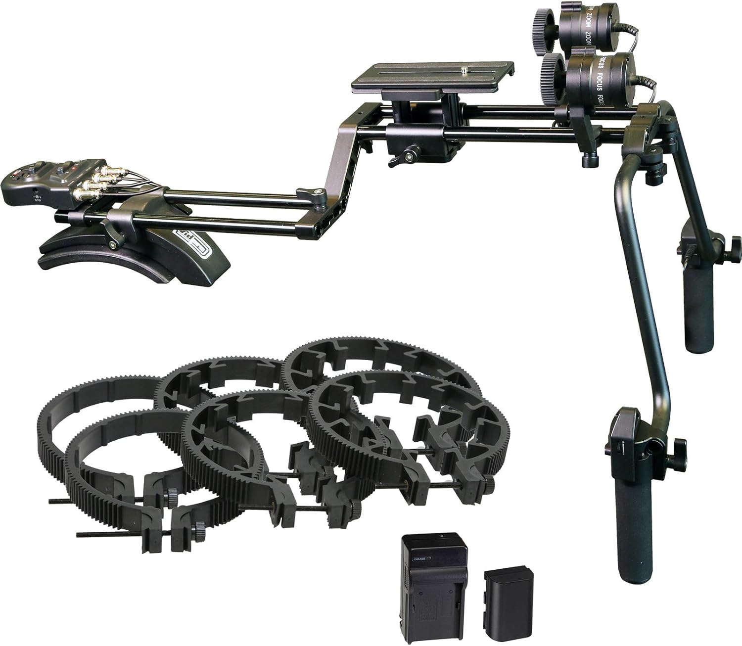 Vidpro MR-500 Motorized Focus & Zoom Shoulder Rig for Digital SLR Cameras