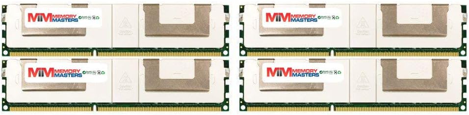 MemoryMasters 32GB (4x8GB) DDR2-667MHz PC2-5300 ECC FBDIMM 2Rx4 1.8V Fully Buffered Memory for Server/Workstation