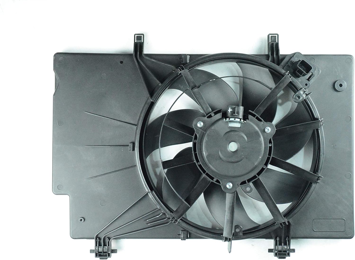 SHOWSEN 621-503 Radiator Cooling Fan Assembly Fit 2011-2018 Ford Fiesta BE8Z8C607A Pack of 2