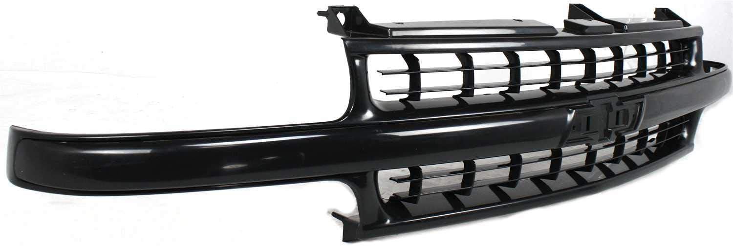 Garage-Pro Grille Assembly Compatible with CHEVROLET SILVERADO 1999-2002 / SUBURBAN/TAHOE 2000-2006 Cross Bar Insert Plastic Paint to Match with Center Bar