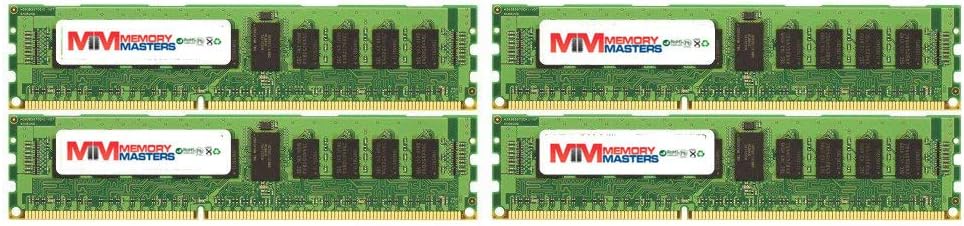 MemoryMasters 16GB (4x4GB) DDR3-1866MHz PC3-14900 ECC RDIMM 1Rx8 1.5V Registered Memory for Server/Workstation