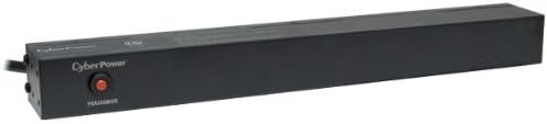 CyberPower PDU20B8R Basic PDU, 100-125V/20A, 8 Outlets, 1U Rackmount Pack of 2