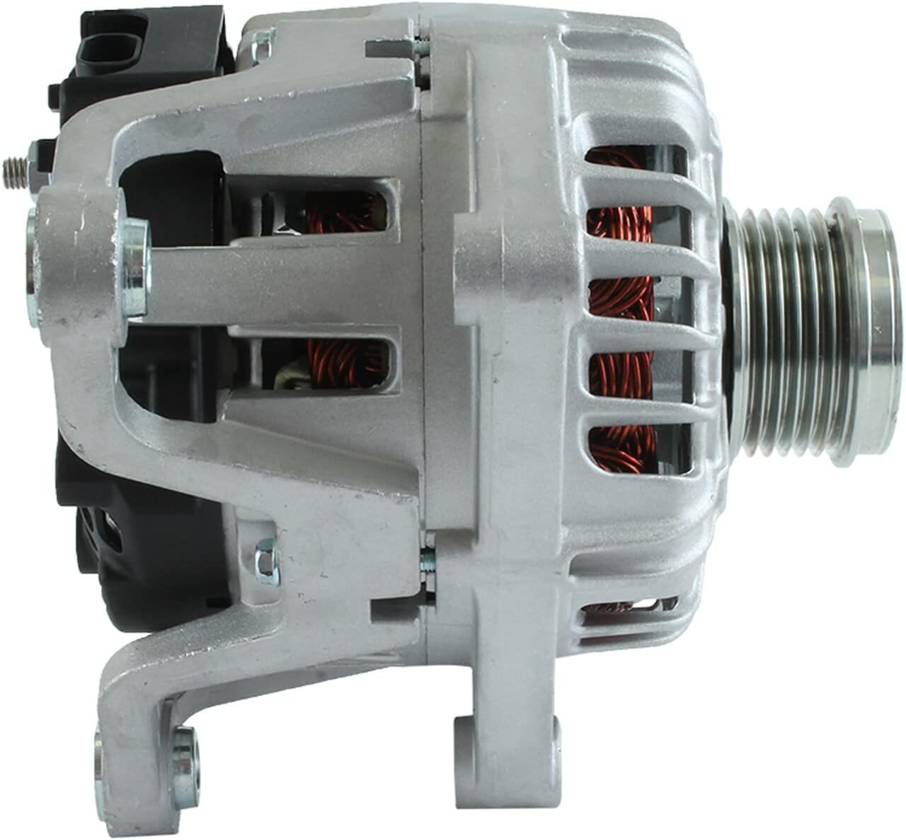 New 130 Amp Alternator Compatible With / Replacement For Chevrolet Cruze 1.8L 2011 2012 2013 2014 2015 13588298, 13577411, 23247389, FG12S070, FG12S032, 2620305A, 2612042A