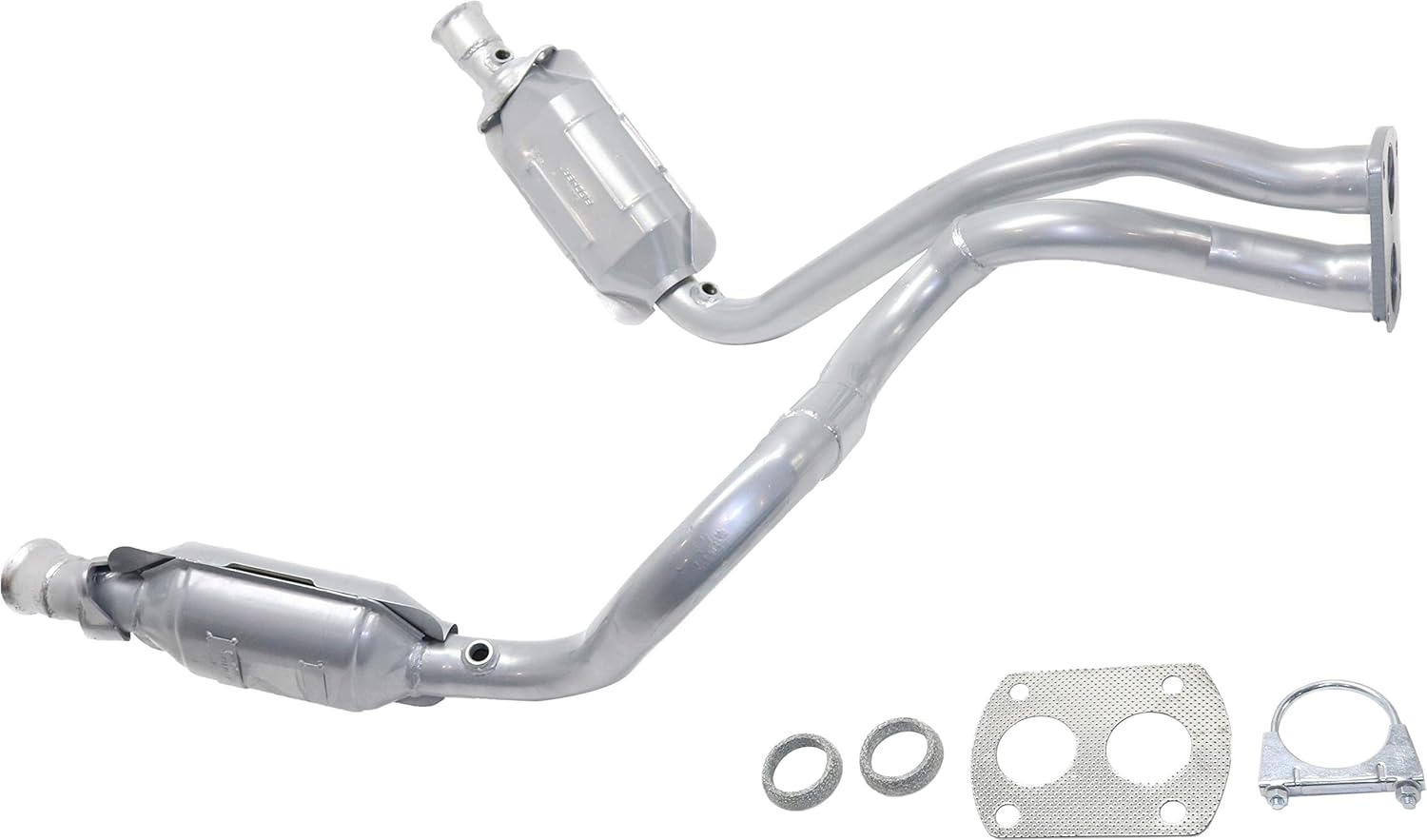 Evan Fischer Front Catalytic Converter 2005-2007 Ford F-250 Super Duty/F-350 Super Duty/F-450 Super Duty/F-550 Super Duty Y-Pipe Assembly