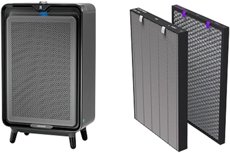 Bissell Smart Purifier with HEPA and Carbon Filters for Large Room and Home, Quiet Bedroom Air Cleaner for Allergies, Pets, Dust, Dander, Pollen, Smoke, Odors, Auto Mode, air220, 2609A
