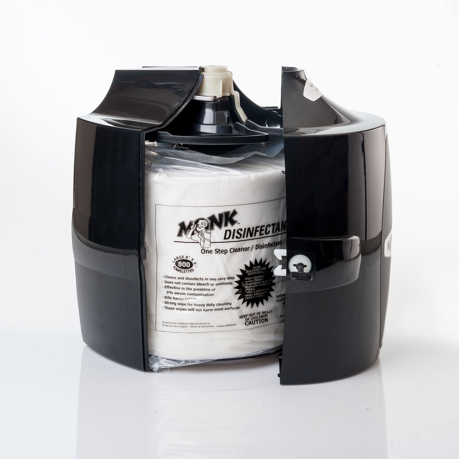 Monk - 69804R Disinfecting Gym Wipes 4 Refill Pack of 800 Count Wipes