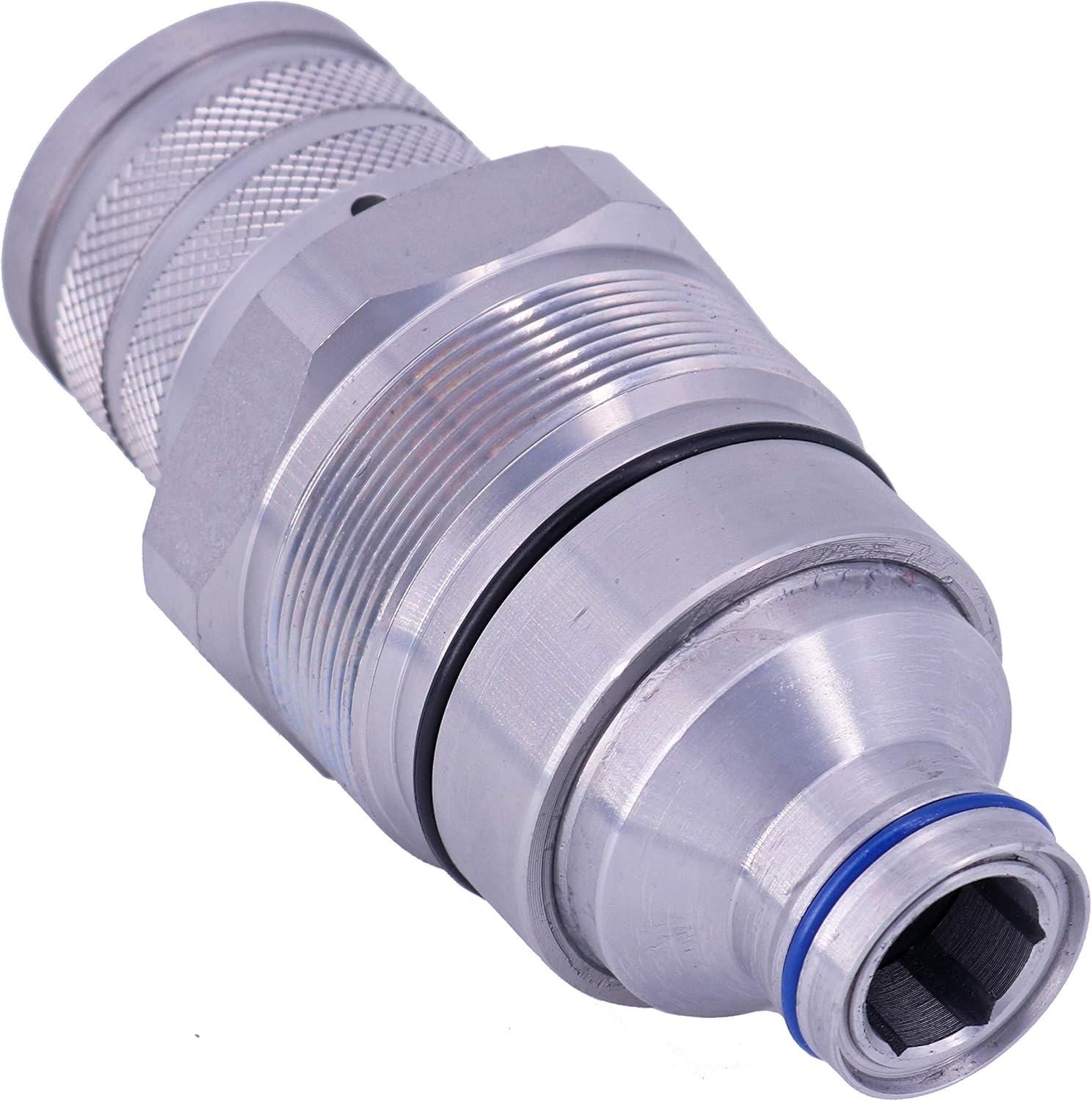 JEENDA Hydraulic Female Flat Face Quick Coupler 7246802 AT406475 Compatible with John Deere 318E 319E 320E Bobcat 753 763 773 863 864 883 A220 A300 A770 S130 S150 S160 T140 T180 T190 (Female) Pack of 2