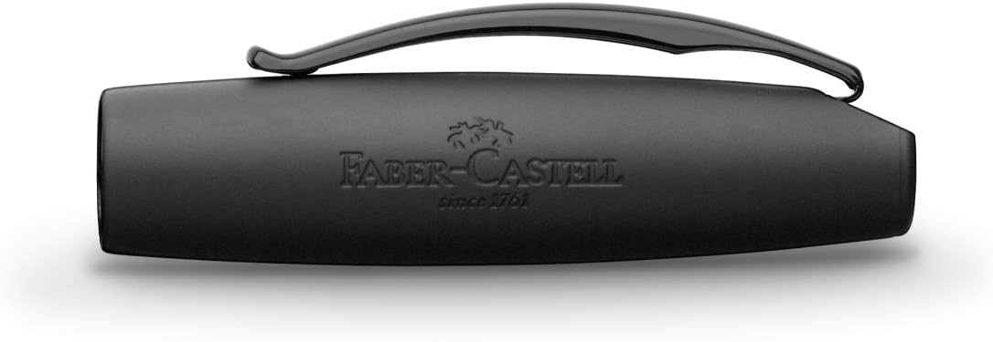 Faber-Castell Basic Black Carbon Rollerball Pack of 2