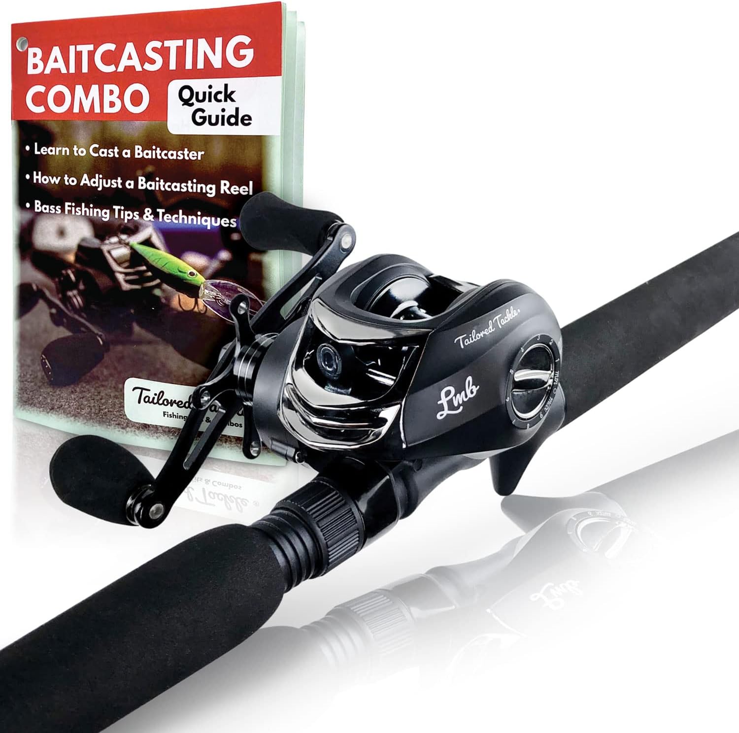 Tailored Tackle Fishing Rods Reels | Multispecies Spinning Combo | Baitcating Rod Reel Right Left Handed | Heavy Surfcasting Power | Fast Action with Saltwater Resistant Guides