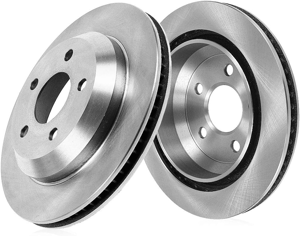 Callahan CRK02317 REAR 342mm Premium 5 Lug Brake Disc Rotors [ fit Lincoln MKT ]