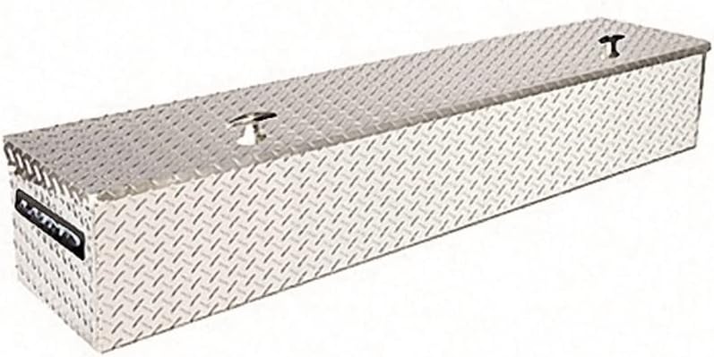 Lund Specialty Storage Box | Universal Aluminum | Brite | Dim A: 48.500,Dim B: 12.500,Dim C: 10.500