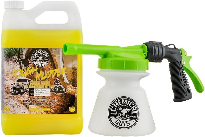 Chemical Guys EQP350 - TORQ Snow Foamer R1 & Tough Mudder Truck Wash (1 Gal) Pack of 2