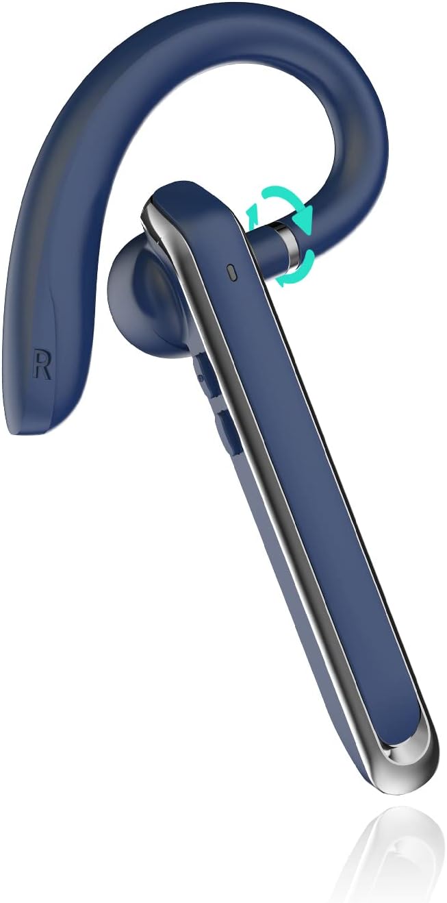 Bluetooth earpiece Wireless Microphone Headset Trucker Bluetooth Headset Open Ear Headphones with mic Long Battery Life