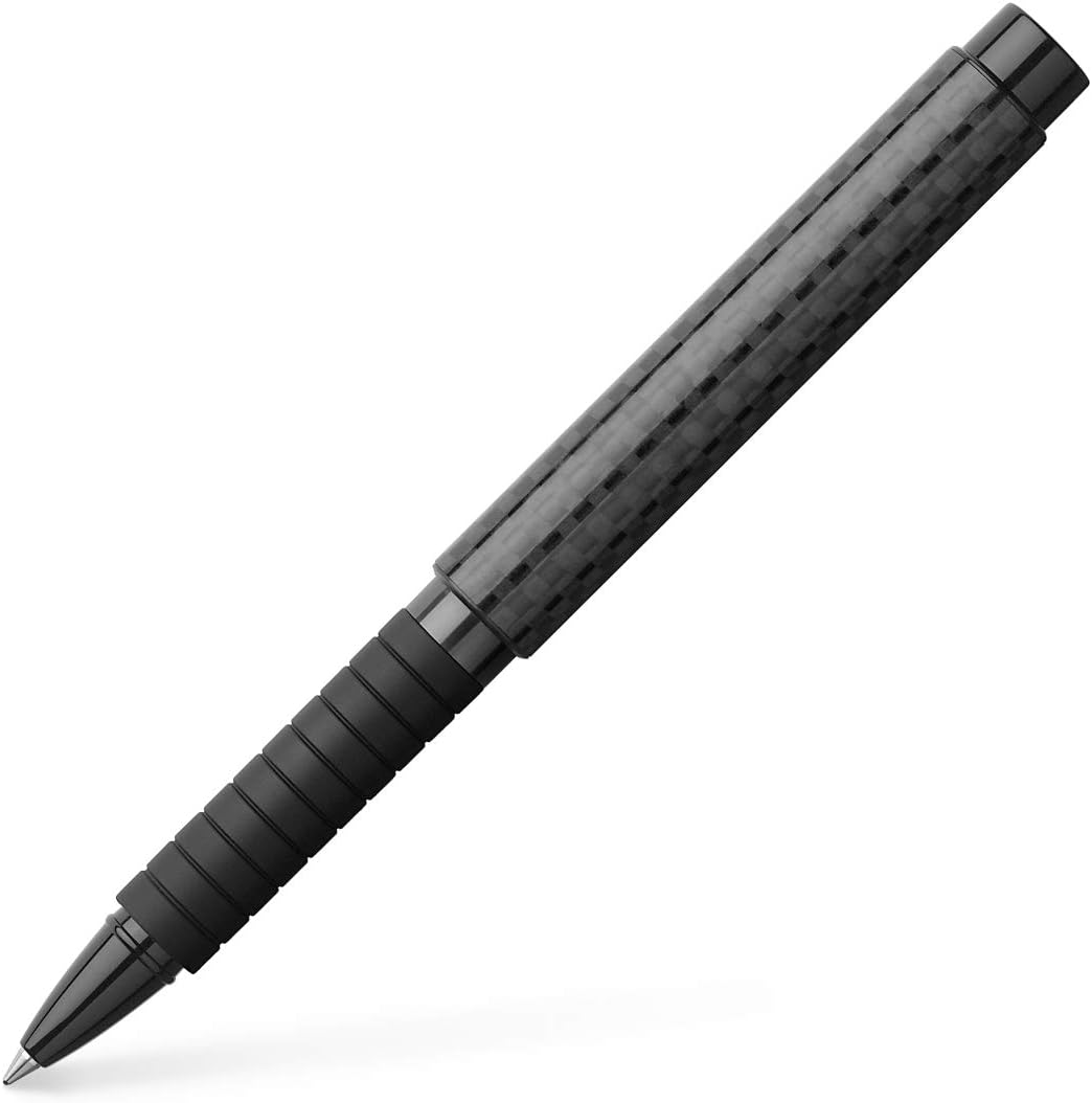 Faber-Castell Basic Black Carbon Rollerball Pack of 2