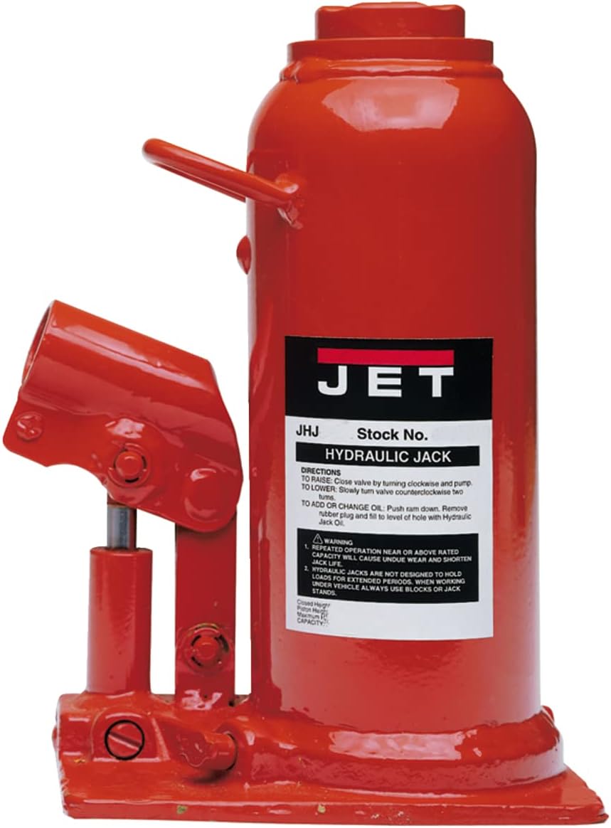 JET JHJ-12-1/2, 12-1/2-Ton Hydraulic Bottle Jack (453312)