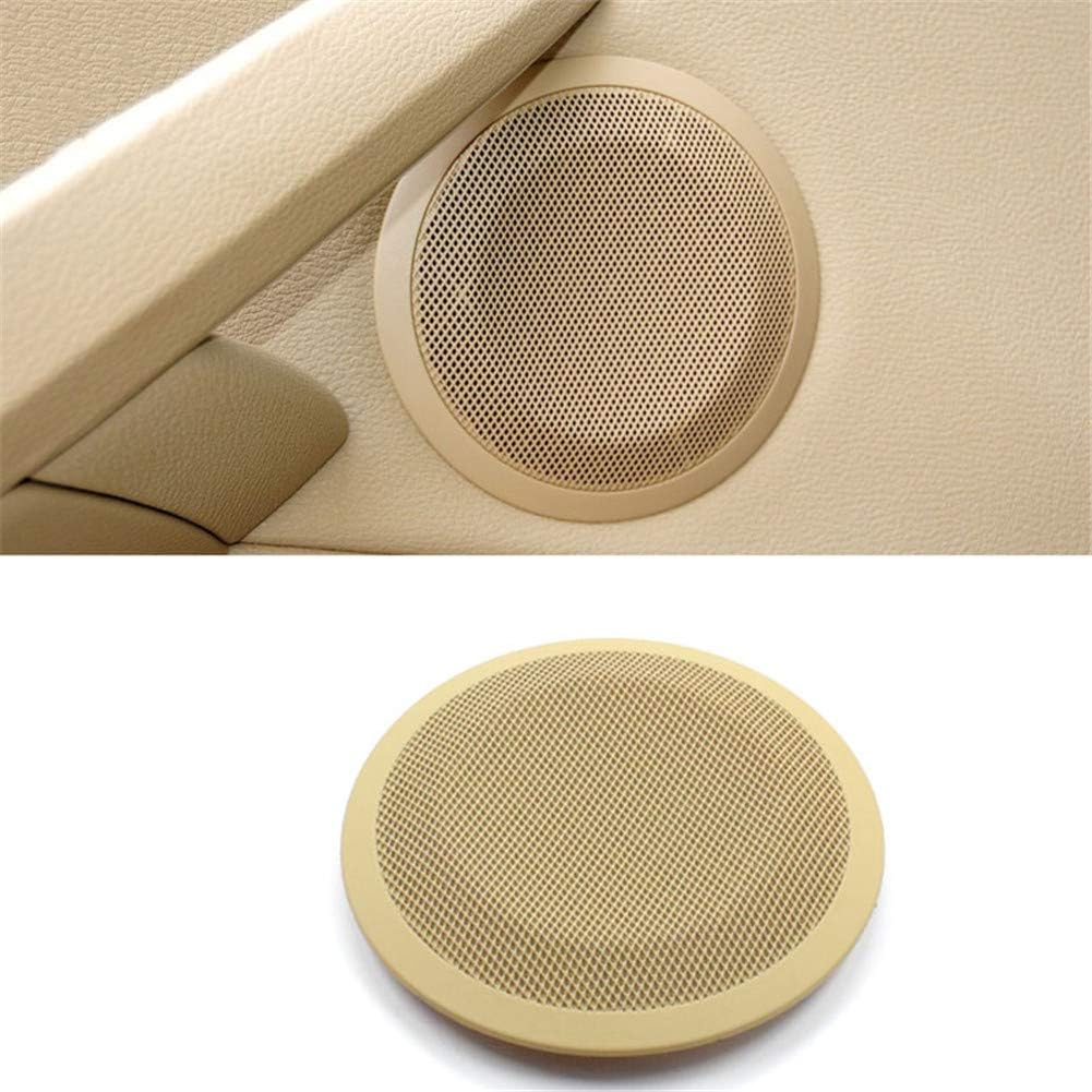 for BMW (2005-2012 E90 E91)(2010-2014 E84), Car Door Panel Loud-Speaker Cover Grille Trim 3' X1 318 320 325i, Aftermarket Replacement for 51417144559 Pack of 2