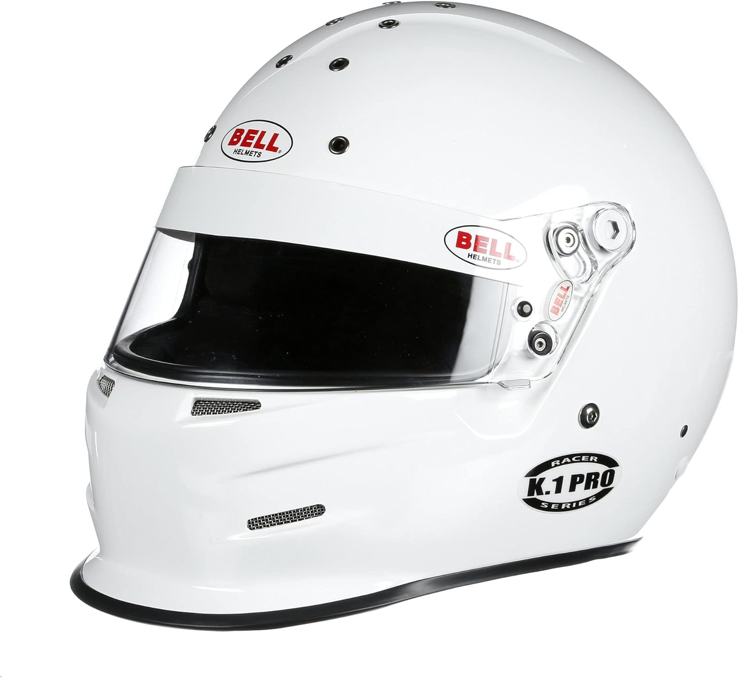 Bell Racing 1420A04 K.1 PRO WHITE MEDIUM 58-59 SA2020 V.15 BRUS HELMET