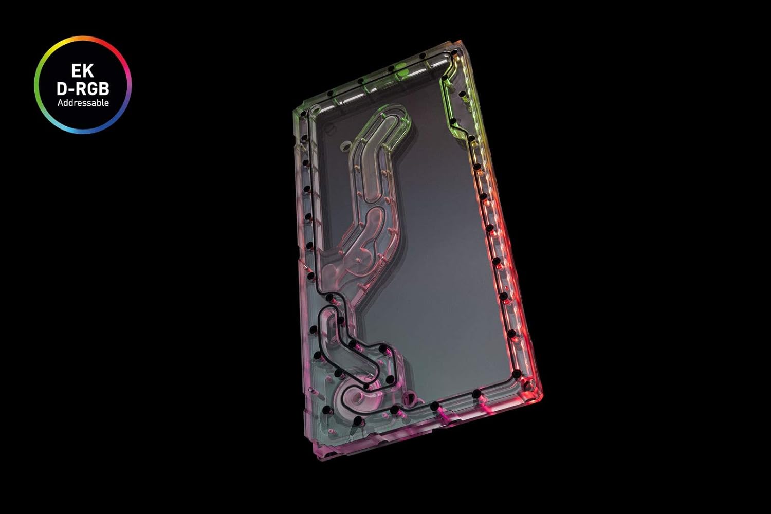 EKWB EK-Classic Distroplate Front PC-O11D with SPC PWM Pump, D-RGB, Plexi