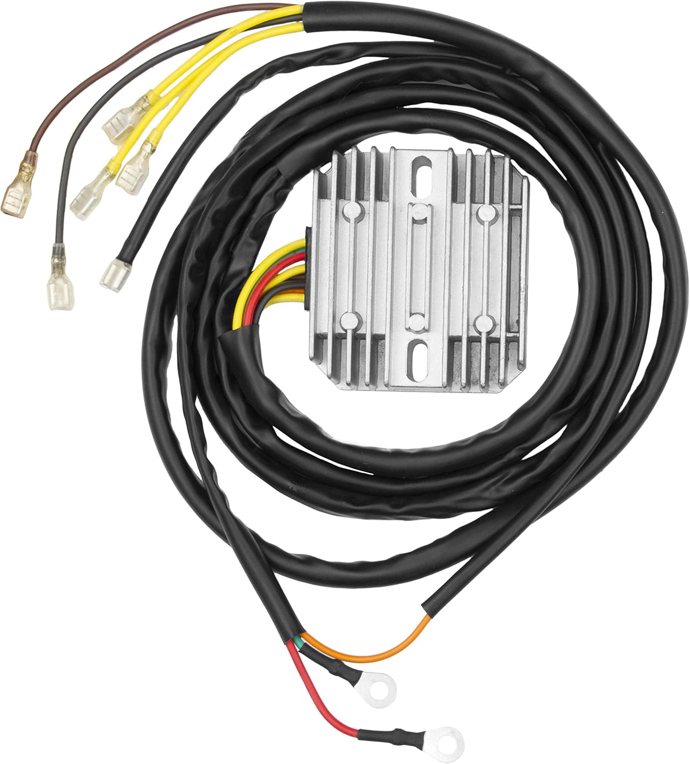 Voltage Regulator compatible with BMW R60 R65 R75 R80 R90 CS GS R RS RT S LS (1970-1995) Guzzi V7 750 850/1000 T T3 T4 T5 / California V1000 Replaces #12321244409#12311244063 - DZE 2512