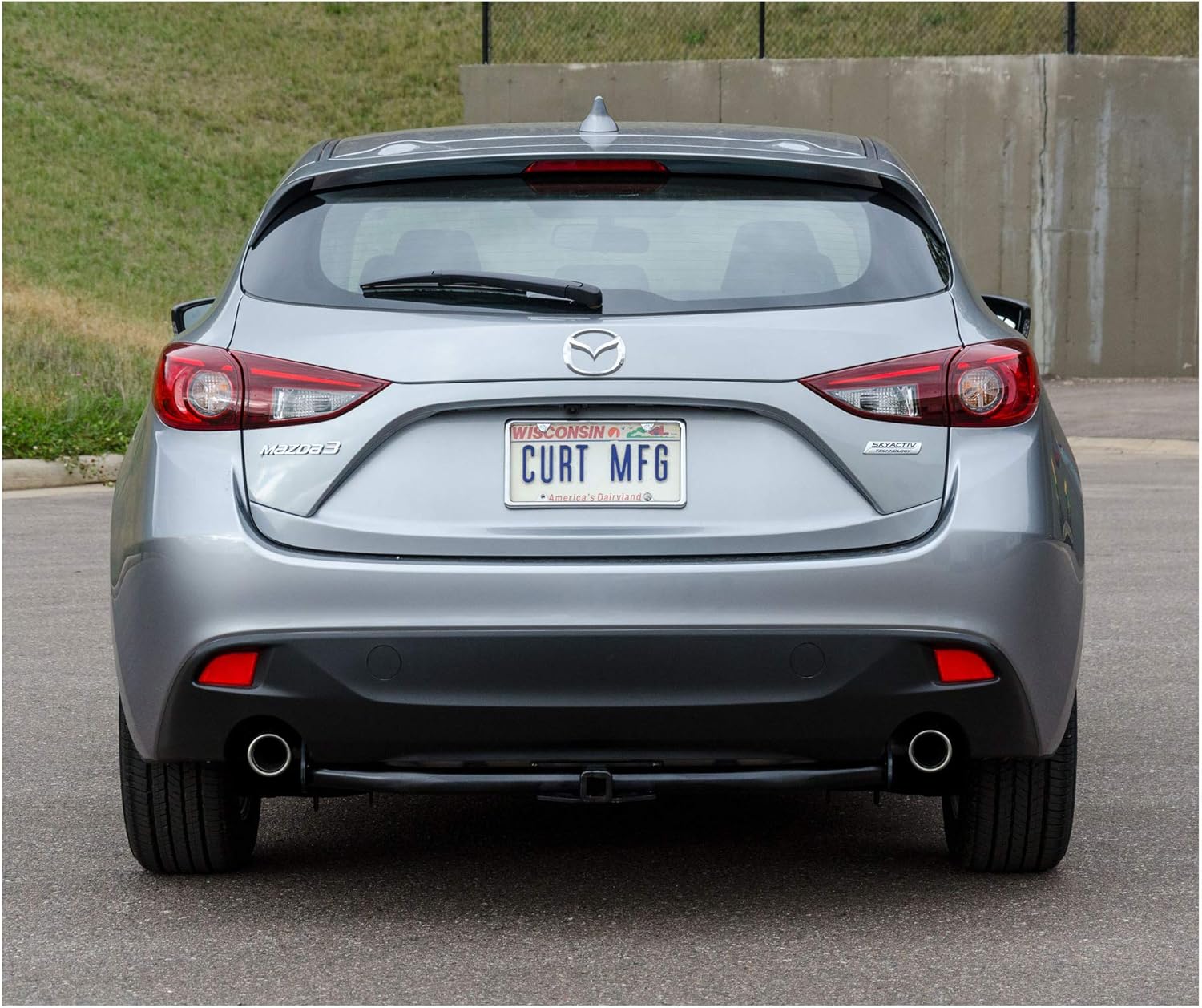 CURT 11377 Class 1 Trailer Hitch, 1-1/4-Inch Receiver, Fits Select Mazda 3