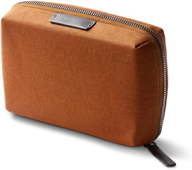 Bellroy Tech Kit Compact (Tech Accessories Organizer, Zipper Pouch) - Bronze Pack of 2