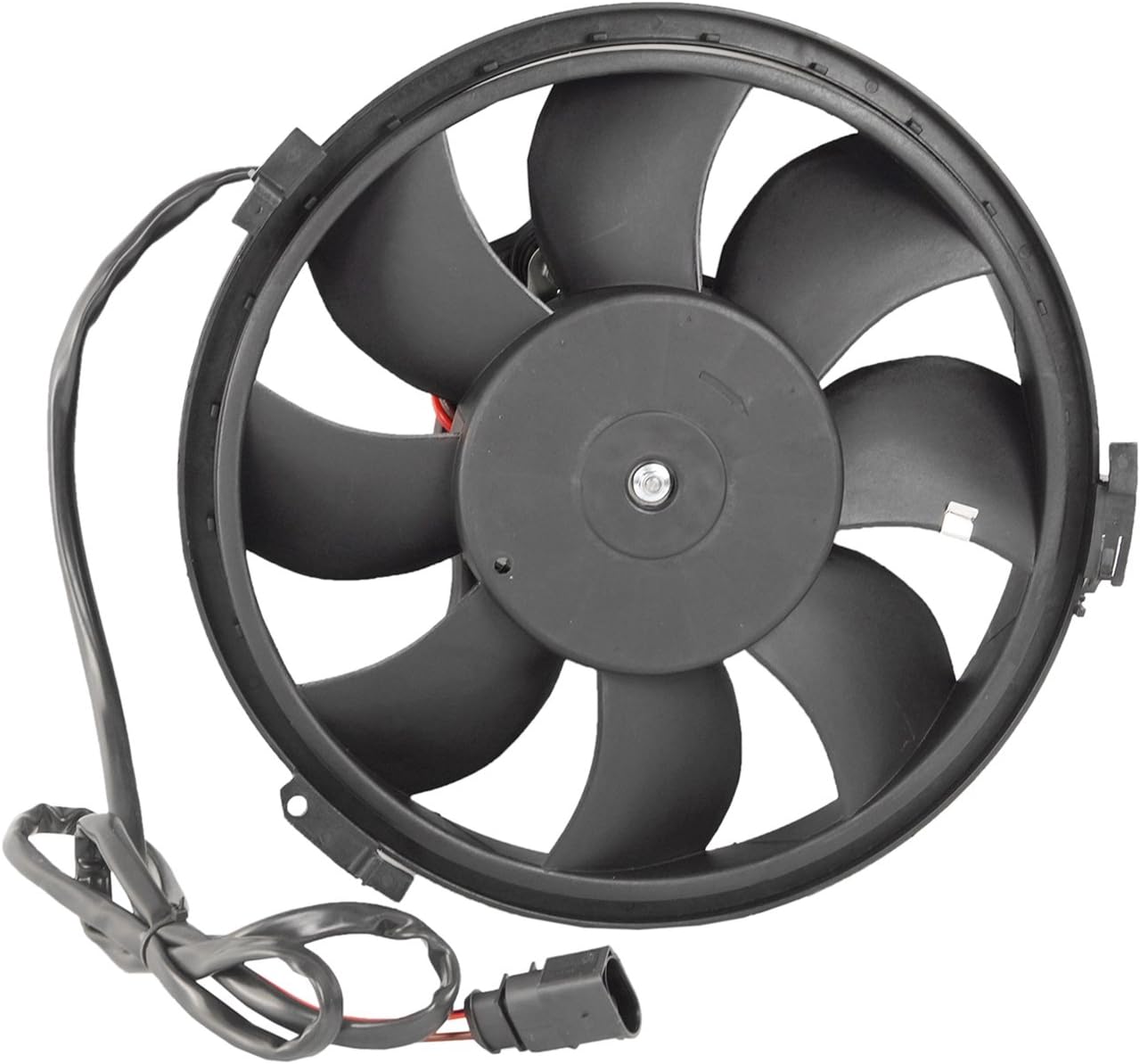 TOPAZ 8D0959455R Radiator Cooling Fan Assembly for Volkswagen Passat 01-05 Pack of 2