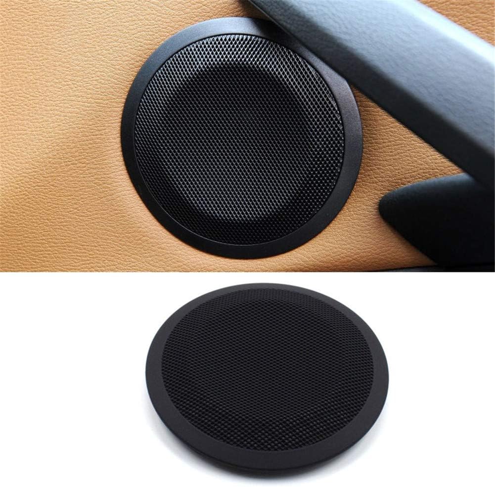 for BMW (2005-2012 E90 E91)(2010-2014 E84), Car Door Panel Loud-Speaker Cover Grille Trim 3' X1 318 320 325i, Aftermarket Replacement for 51417144559 Pack of 2