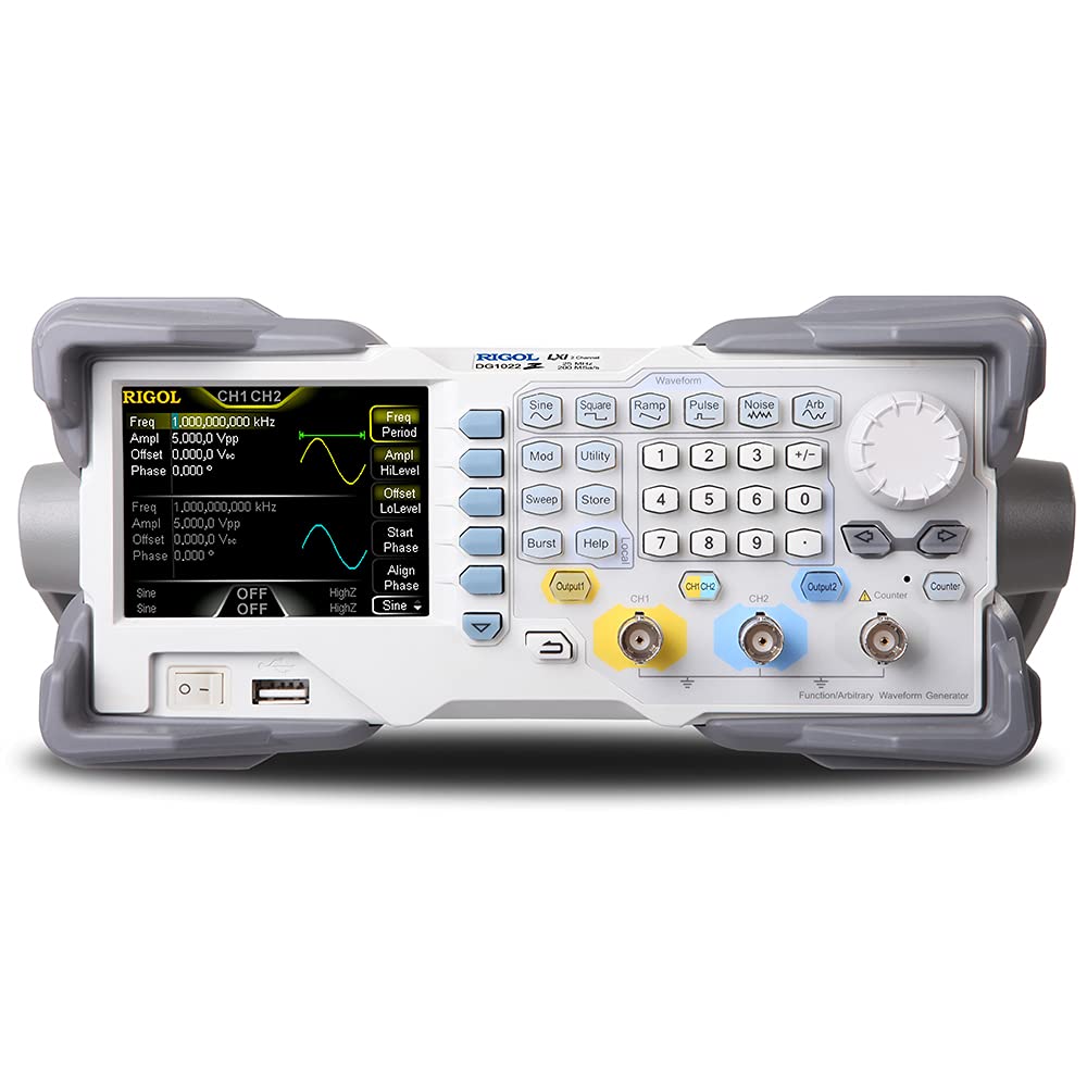 RIGOL DG1022Z Function/Arbitrary Waveform Generator,25MHz 2 Channels