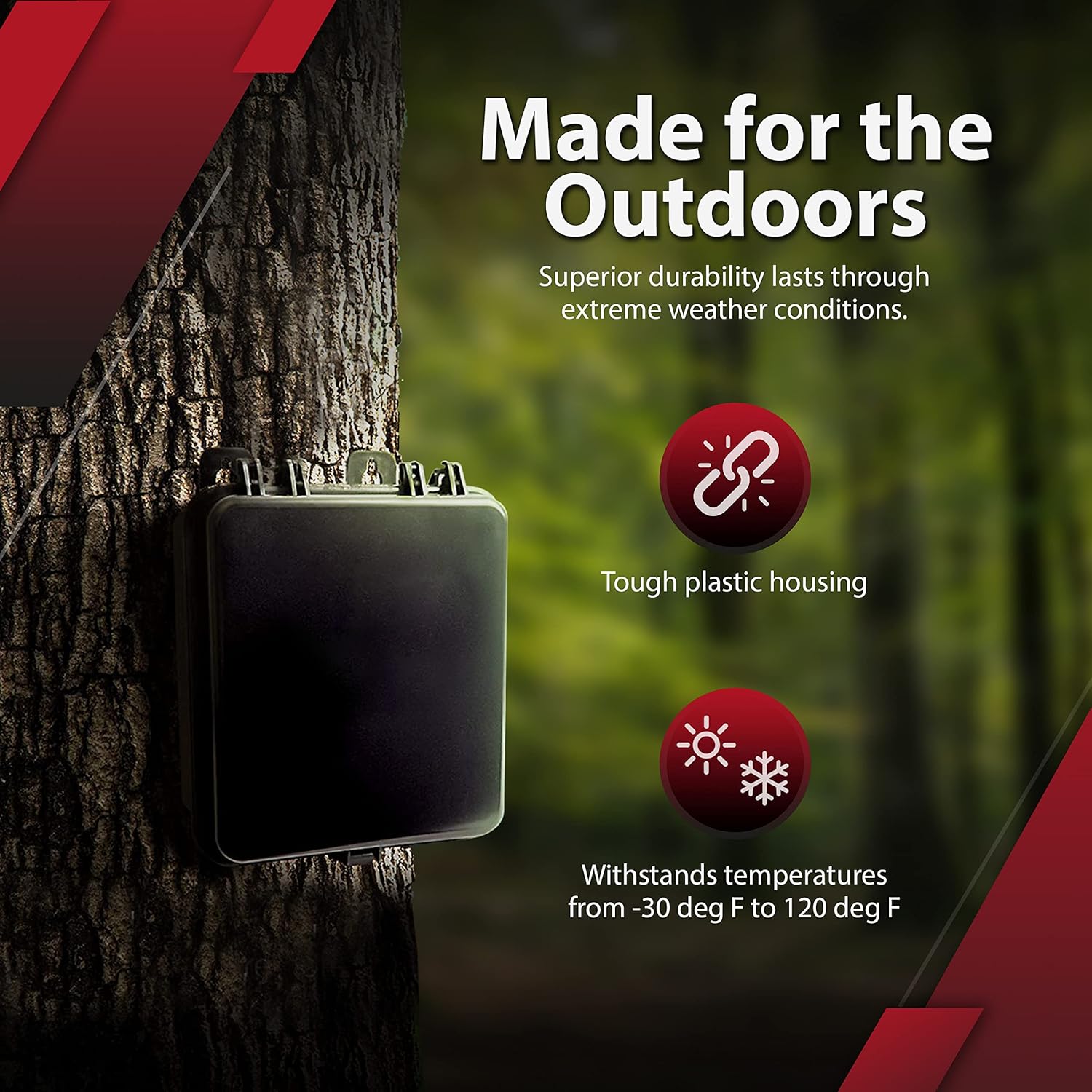 Dakota Alert DUAL-4000 Security System | Combines DAPT-4000 Driveway Alarm Transmitter with DCR-4000 Receiver | Has 2 Probes to Detect Vehicles Coming & Going up to 1 Mile Away*