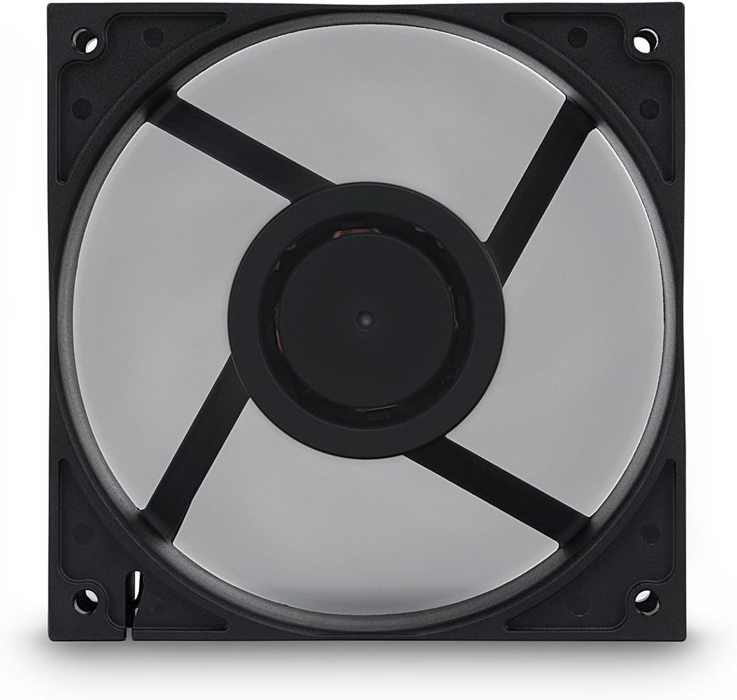 EKWB EK-Vardar EVO 120ER PWM 120mm Fan, 2200 RPM, Black, 2-Pack Pack of 2