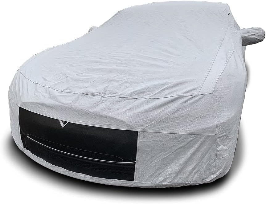 CarsCover Custom Fit Tesla Model S Car Cover Heavy Duty Weatherproof Ultrashield