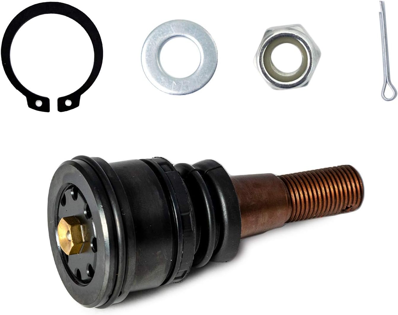 SuperATV Super Duty 300M LOWER A-ARM Ball Joints for 2018-2020 Polaris Ranger XP 1000/2019+ Polaris Ranger CREW XP 1000 | Includes 2 Ball Joints | 2.25 Times Stronger than Stock!