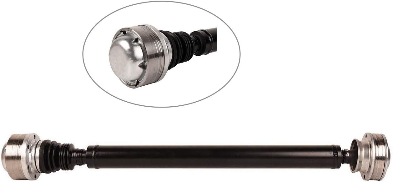Bapmic Front Driveshaft Prop Shaft Compatible with 2002 2003 Jeep Liberty 3.7L 4x4