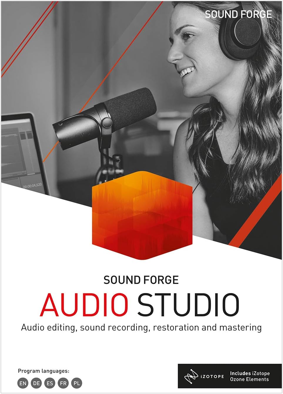 SOUND FORGE Audio Studio 15 Pack of 2