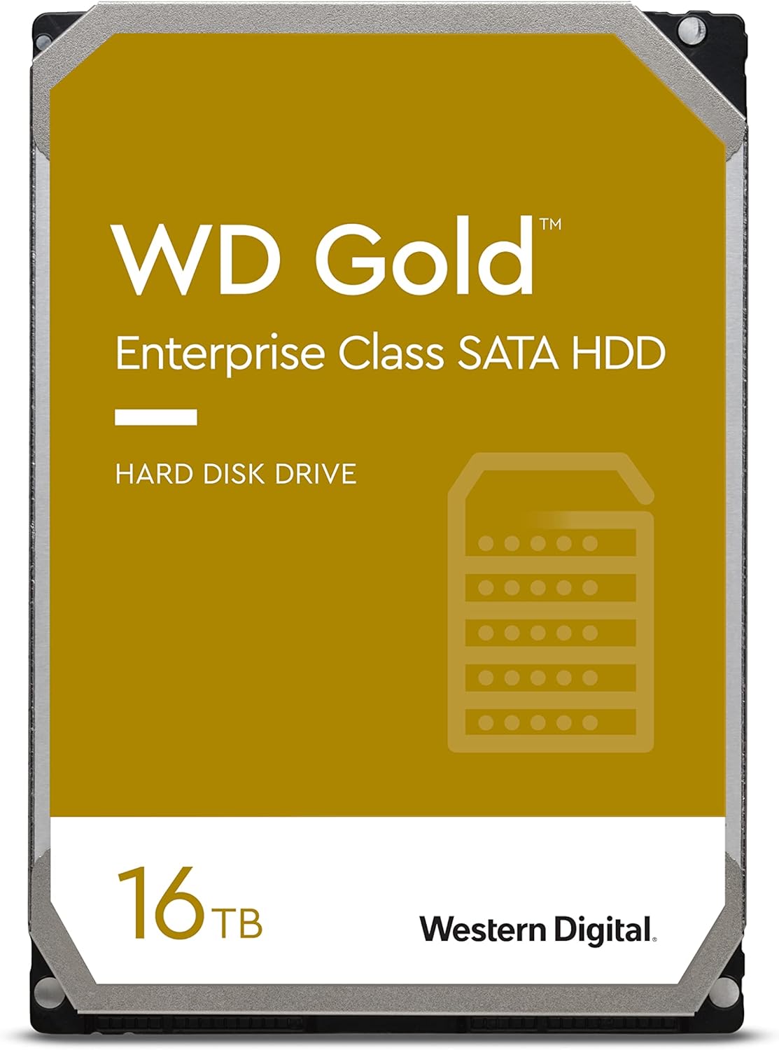 Western Digital 10TB WD Gold Enterprise Class Internal Hard Drive - 7200 RPM Class, SATA 6 Gb/s, 256 MB Cache, 3.5