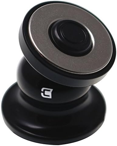 Caseco Core 360 Magnetic Car Mount Phone Holder - Worlds Smallest Universal Car Smartphone Holder - Installs On Any Flat Surface - Full Rotation - Compact, Sleek Design With Heavy Duty Magnet and Adhesive Pack of 2