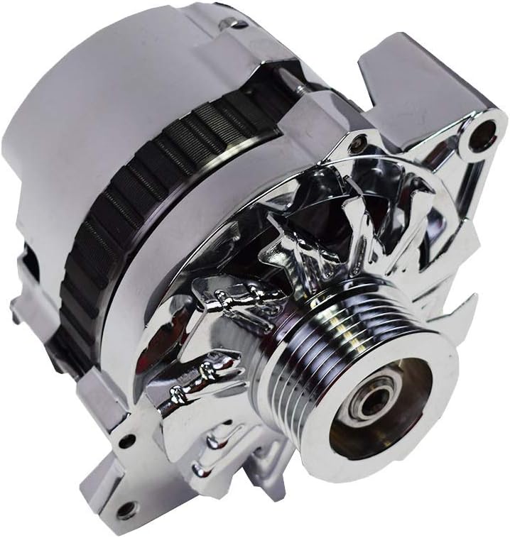 A-Team Performance - GM CS130 Style 160 Amp Alternator - with Serpentine Pulley