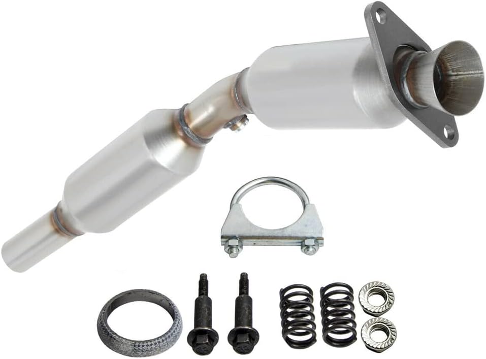 SDonestep Catalytic Converter Exhaust Pipe Direct Fit For 2003-2008 Corolla Matrix Vibe 1.8L Engine High Flow Series EPA Compliant DAV19072F