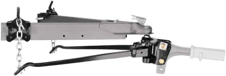 Draw-Tite Ultra FRame Weight Distribution Kit Trunnion Bar | 15,000 Lbs Capacity | Bolt-Together | Black