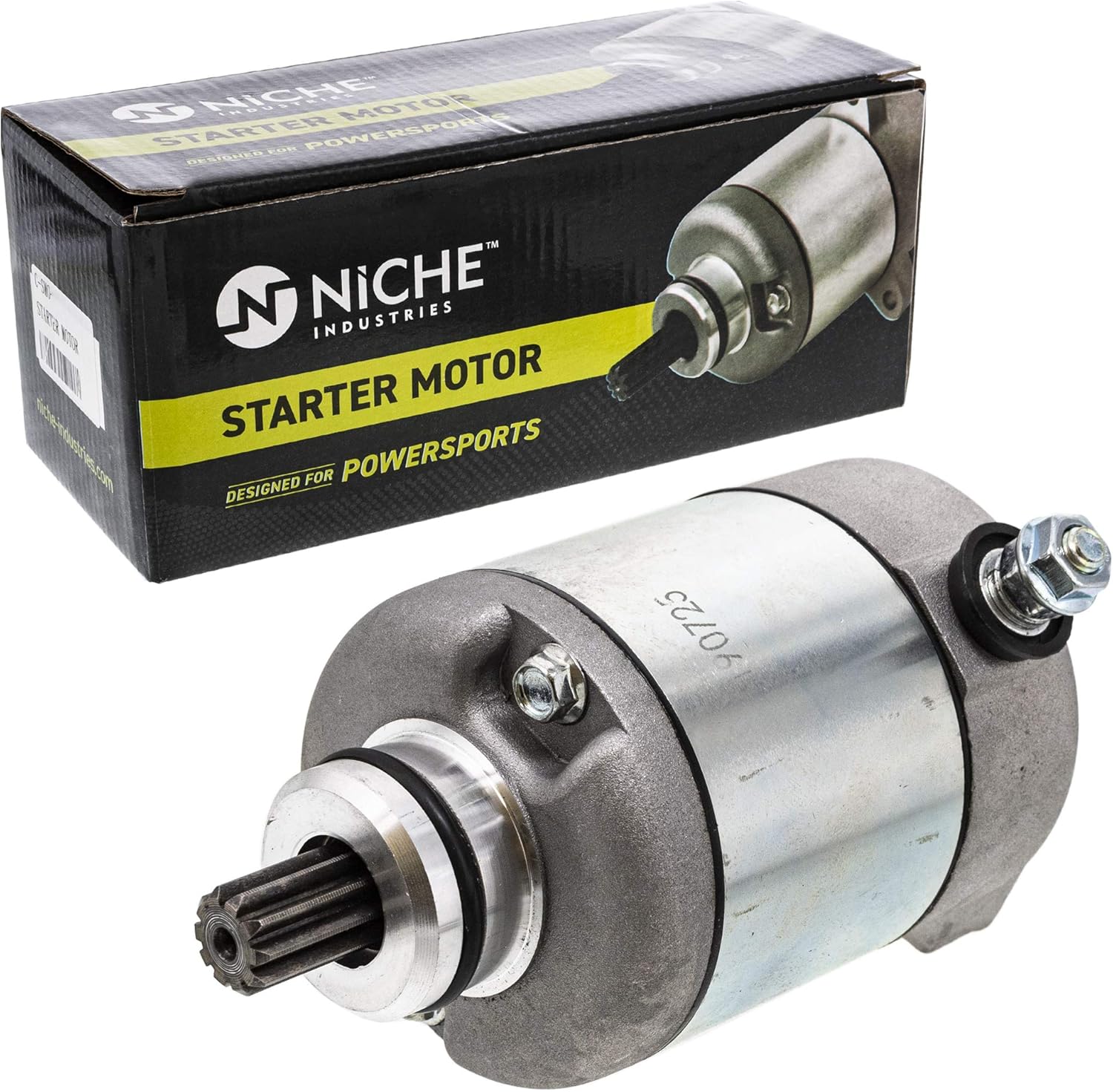 NICHE Starter Motor Assembly 31200-HP1-601 High Torque for 2006-2014 Honda TRX450ER Electric Start Pack of 2