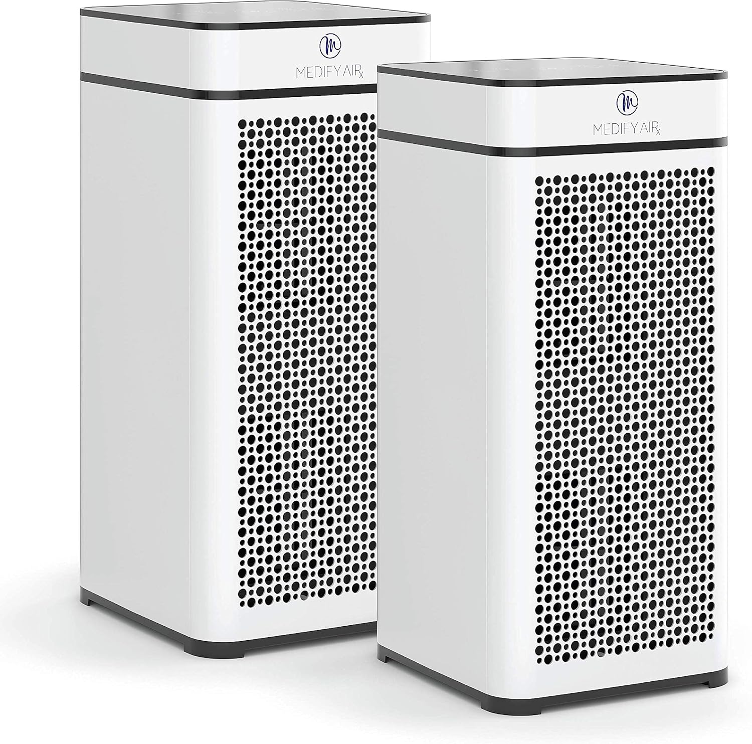 Medify MA-40 Air Purifier with H13 True HEPA Filter | 840 sq ft Coverage | for Allergens, Smoke, Smokers, Dust, Odors, Pollen, Pet Dander | Quiet 99.9% Removal to 0.1 Microns | White, 1-Pack