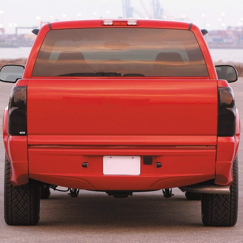 GT Styling GT4275S Smoke Taillight Cover 2 Pc Fits 2019-2021 Ram 1500