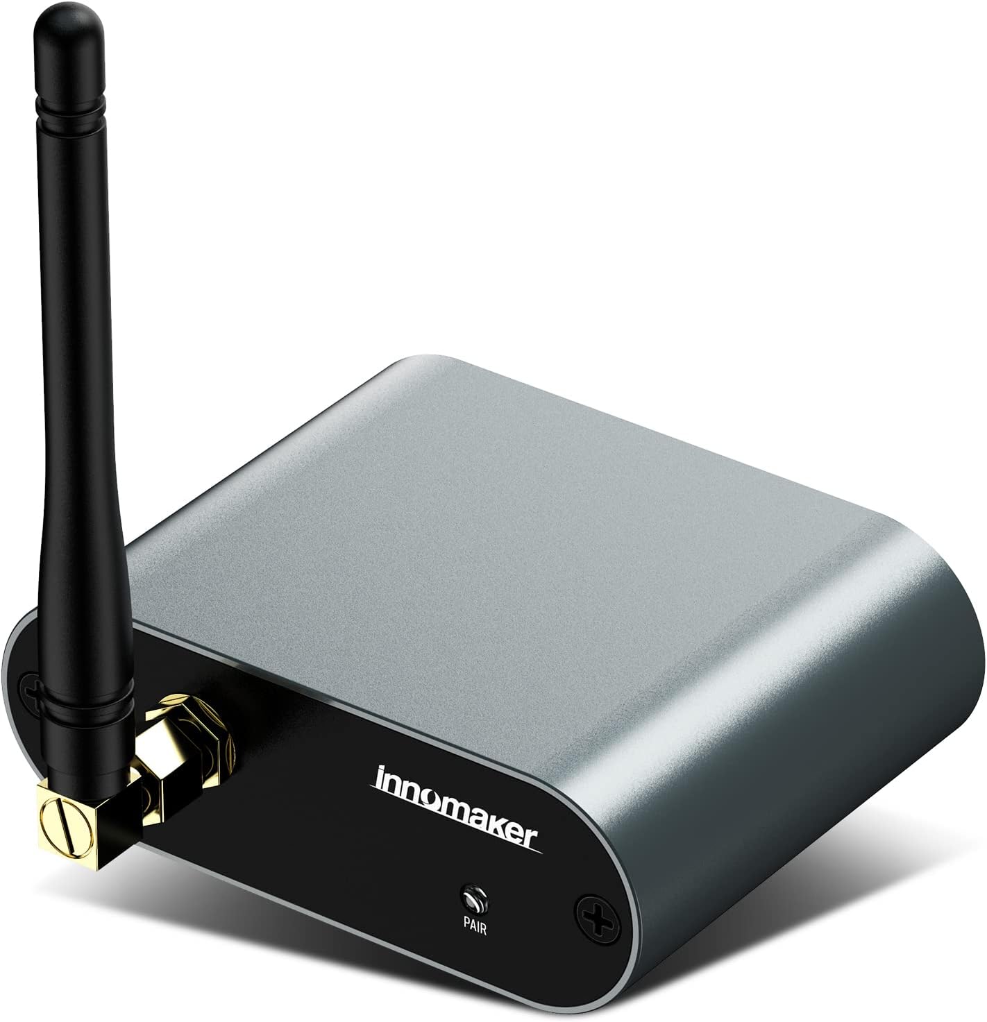 InnoMaker Bluetooth 5.0 Audio Receiver Home Stereo System HiFi DAC Streaming Music Adapter Support LDAC/AptX-HD/AptX-LL/AptX/AAC/SBC Outputs L/R RCA 3.5mm Headphone Jack AUX Pack of 2